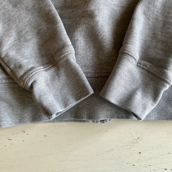 FCUK French Connection gray full zip HOODIE Sweatshirt XS - Picture 6 of 8
